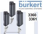 Burkert 3360, Burkert 3361 новые клапаны с электроприводом - высокая скорость и точность