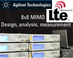 Первые в отрасли решения для генерации и анализа сигналов LTE-Advanced 8x8 MIMO