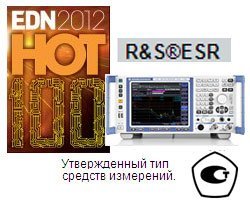 Измерительный приемник R&S ESR включен в TOP 100 лучших продуктов 2012 года