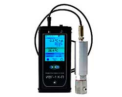 ИВГ-1 К-П-Т портативный цифровой измеритель микровлажности газов с цветным графическим дисплеем