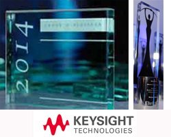 Получены первые награды компании Keysight Technologies за достижения в 2014 году