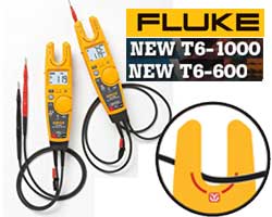 Fluke T6-600 и Fluke T6-1000 новые беспроводные тестеры электрических сигналов