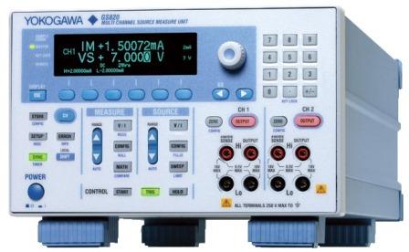GS820 программируемый двухканальный источник постоянного тока и напряжения компании Yokogawa