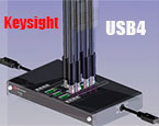Новые предложения от Keysight Technologies для конструкторов подсистем проводной связи тип USB4
