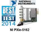 Осциллограф NI PXIe-5162 стал абсолютным победителем конкурса Best in Test - 2014