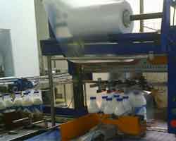 Автоматизация упаковочного узла линии розлива молока
