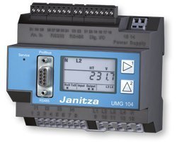 Лучшее на рынке ценовое предложение на анализатор мощности Janitza UMG 104