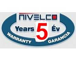 Срок гарантии на продукцию NIVELCO увеличен до 5 лет