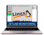 Специальное ПО ZETLAB  MONITORING доступно на ПК с ОС Linux