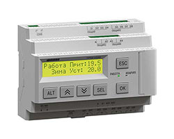 ТРМ1033 контроллер для приточно-вытяжных систем вентиляции