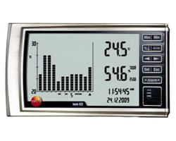testo 623 – прибор для точного измерения температуры и влажности с функцией тренда
