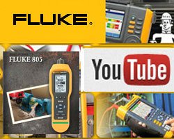 Новый виброметр Fluke 805 - видеопрезентация прибора выложена в Интернете
